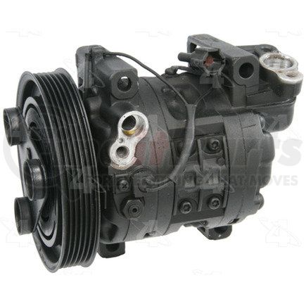 57474 by FOUR SEASONS - Reman York-Diesel Kiki-Zexel-Seltec DCV14D Compressor w/ Clutch