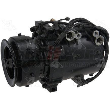 57480 by FOUR SEASONS - Reman Mitsubishi FXA80 Compressor w/ Clutch