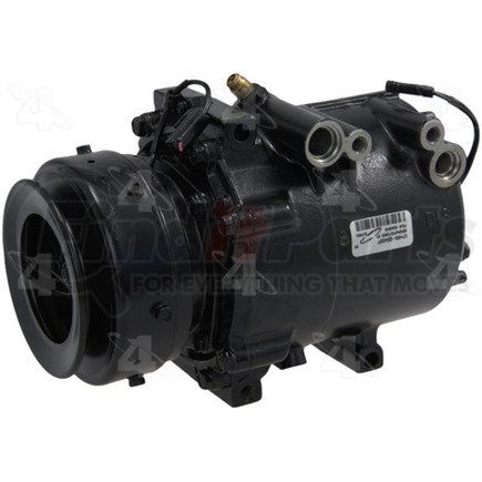 57483 by FOUR SEASONS - Reman Mitsubishi FX105 Compressor w/ Clutch