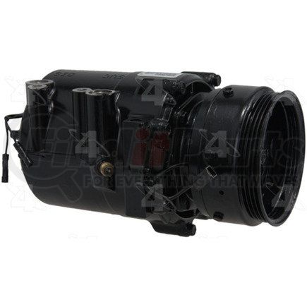 57484 by FOUR SEASONS - Reman Mitsubishi FX105V Compressor w/ Clutch