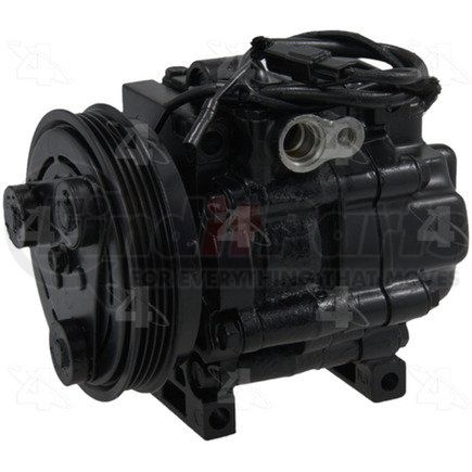 57470 by FOUR SEASONS - Reman Matsushita/Panasonic N1301AB4 Compressor w/ Clutch