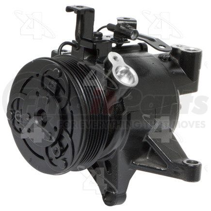 57492 by FOUR SEASONS - Reman York-Diesel Kiki-Zexel-Seltec DKV10Z Compressor w/ Clutch