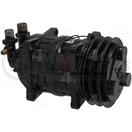 57517 by FOUR SEASONS - Reman York-Diesel Kiki-Zexel-Seltec DKS15CH Compressor w/ Clutch