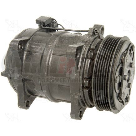 57519 by FOUR SEASONS - Reman York-Diesel Kiki-Zexel-Seltec DKS15CH Compressor w/ Clutch