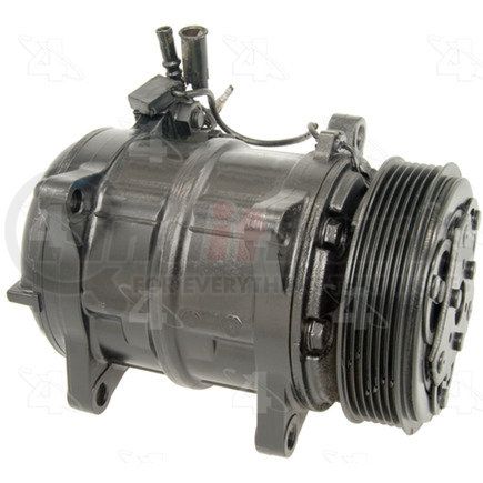 57520 by FOUR SEASONS - Reman York-Diesel Kiki-Zexel-Seltec DKS15CH Compressor w/ Clutch