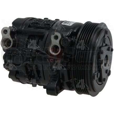 57509 by FOUR SEASONS - Reman York-Diesel Kiki-Zexel-Seltec DCV14D Compressor w/ Clutch