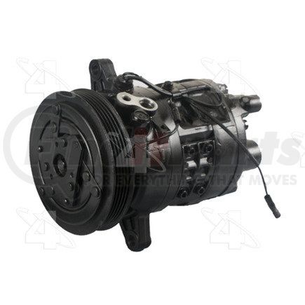 57527 by FOUR SEASONS - Reman York Diesel Kiki DCV14A Compressor w/ Clutch