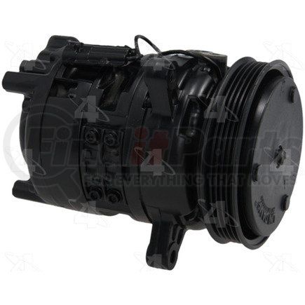 57528 by FOUR SEASONS - Reman York-Diesel Kiki-Zexel-Seltec DCV11A Compressor w/ Clutch