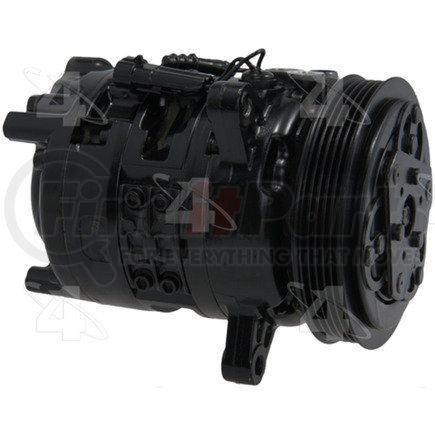 57533 by FOUR SEASONS - Reman York Diesel Kiki DCV11A Compressor w/ Clutch