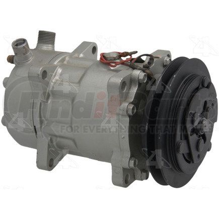 57563 by FOUR SEASONS - Reman Sanden/Sankyo SD709 Compressor w/ Clutch