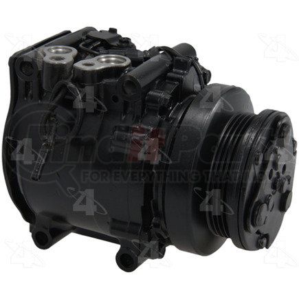 57570 by FOUR SEASONS - A/C Compressor -  Remanufactured, with Clutch