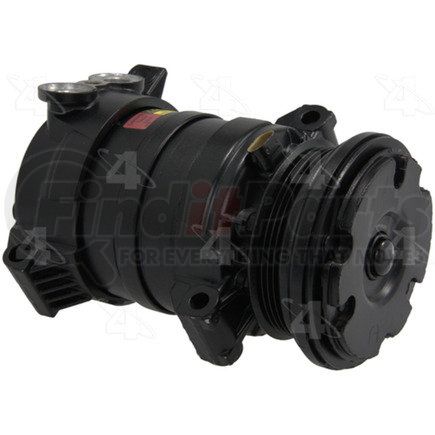 57901 by FOUR SEASONS - Reman GM HU6 Compressor w/ Clutch