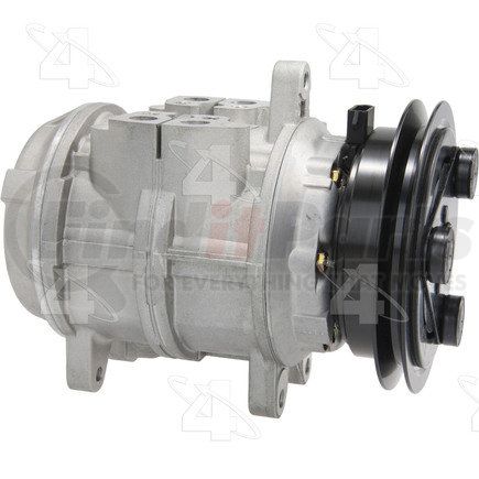 58114 by FOUR SEASONS - New Ford FS6 Compressor w/ Clutch