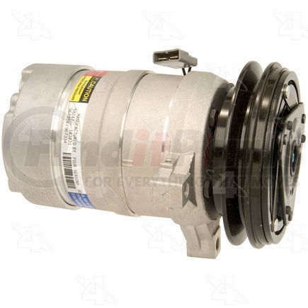 58247 by FOUR SEASONS - New GM HR6 Compressor w/ Clutch