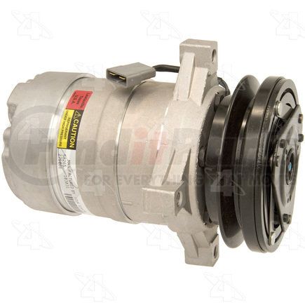 58265 by FOUR SEASONS - New GM HR6 Compressor w/ Clutch