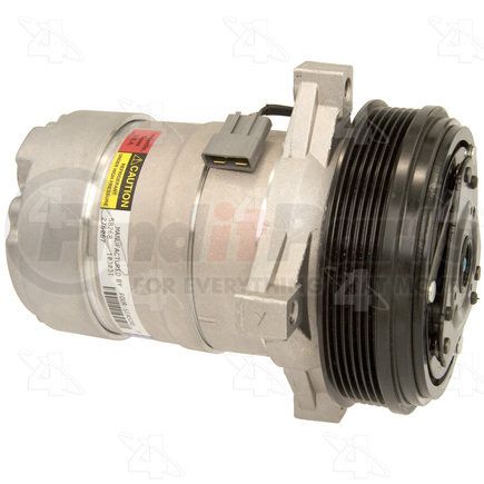 58268 by FOUR SEASONS - New GM HR6 Compressor w/ Clutch