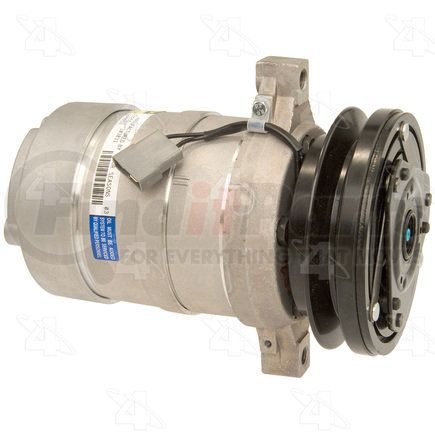 58255 by FOUR SEASONS - New GM HR6 Compressor w/ Clutch