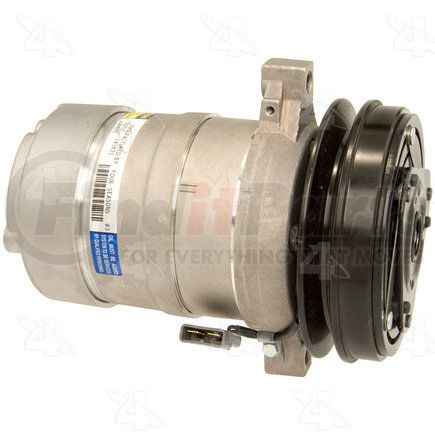 58257 by FOUR SEASONS - New GM HR6 Compressor w/ Clutch