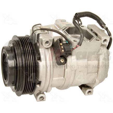 58336 by FOUR SEASONS - New Nippondenso 10PA17C Compressor w/ Clutch