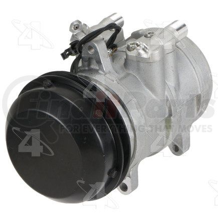 58345 by FOUR SEASONS - New Nippondenso 6E171 Compressor w/ Clutch