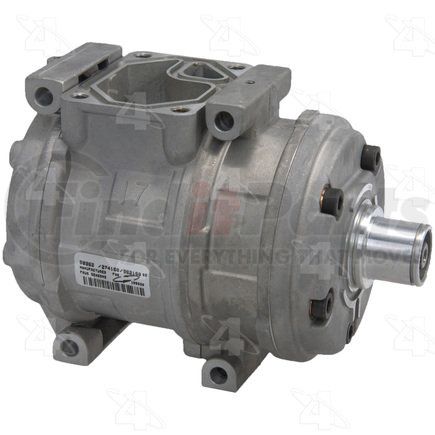 58362 by FOUR SEASONS - New Nippondenso 10PA17C Compressor w/o Clutch