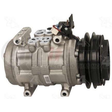 58338 by FOUR SEASONS - New Nippondenso 10P17C Compressor w/ Clutch