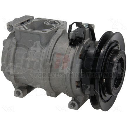 58344 by FOUR SEASONS - New Nippondenso 10PA17C Compressor w/ Clutch