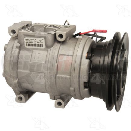 58387 by FOUR SEASONS - New Nippondenso 10PA17C Compressor w/ Clutch