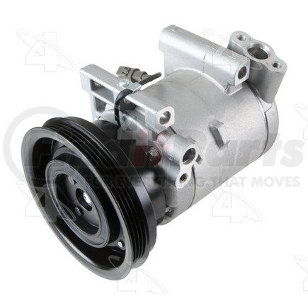 58451 by FOUR SEASONS - New York-Diesel Kiki-Zexel-Seltec DKV14D Compressor w/ Clutch