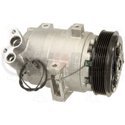 58411 by FOUR SEASONS - New York-Diesel Kiki-Zexel-Seltec DKS17D Compressor w/ Clutch