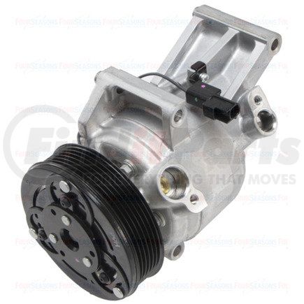 58466 by FOUR SEASONS - New York-Diesel Kiki-Zexel-Seltec DKV09Z Compressor w/ Clutch