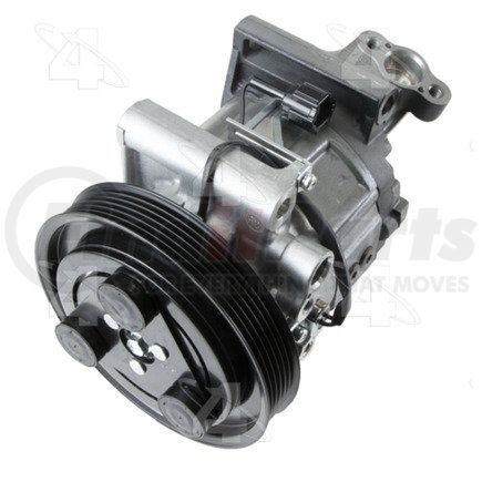 58474 by FOUR SEASONS - New York-Diesel Kiki-Zexel-Seltec DKV14D Compressor w/ Clutch