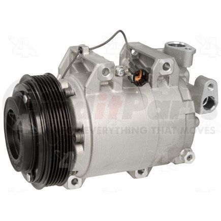 58461 by FOUR SEASONS - New York-Diesel Kiki-Zexel-Seltec DKS17D Compressor w/ Clutch