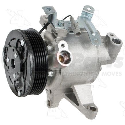 58492 by FOUR SEASONS - New York-Diesel Kiki-Zexel-Seltec DKV10Z Compressor w/ Clutch