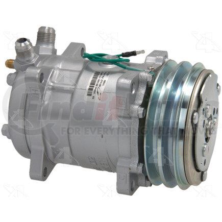 58541 by FOUR SEASONS - New Sanden/Sankyo SD508 Compressor w/ Clutch