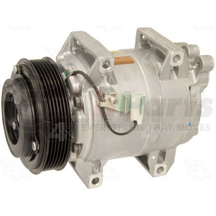 58544 by FOUR SEASONS - New York-Diesel Kiki-Zexel-Seltec DKS17D Compressor w/ Clutch