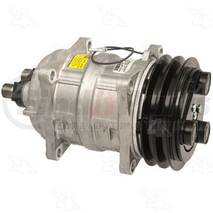 58515 by FOUR SEASONS - New York-Diesel Kiki-Zexel-Seltec DKS15CH Compressor w/ Clutch