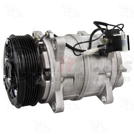 58519 by FOUR SEASONS - New York-Diesel Kiki-Zexel-Seltec DKS15CH Compressor w/ Clutch