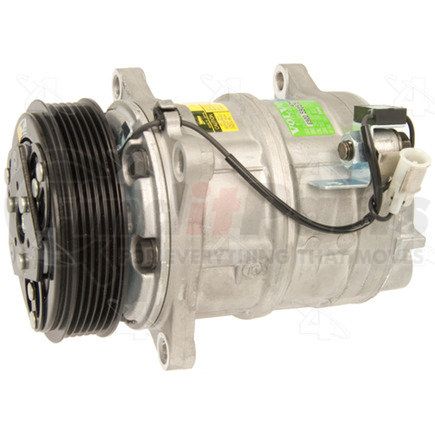 58520 by FOUR SEASONS - New York-Diesel Kiki-Zexel-Seltec DKS15CH Compressor w/ Clutch