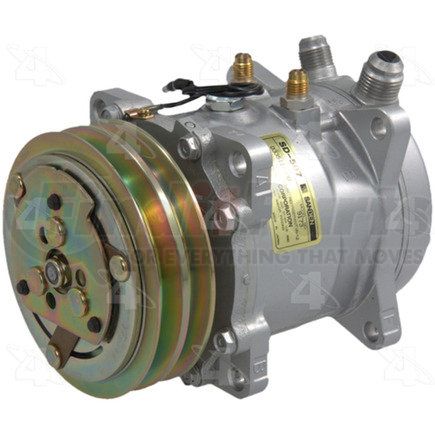 58568 by FOUR SEASONS - New Sanden/Sankyo SD507 Compressor w/ Clutch