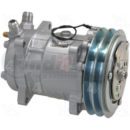 58561 by FOUR SEASONS - New Sanden/Sankyo SD508 Compressor w/ Clutch