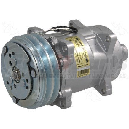 58588 by FOUR SEASONS - New Sanden/Sankyo SD508 Compressor w/ Clutch