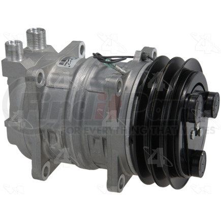 58660 by FOUR SEASONS - New York-Diesel Kiki-Zexel-Seltec TM13HA Compressor w/ Clutch