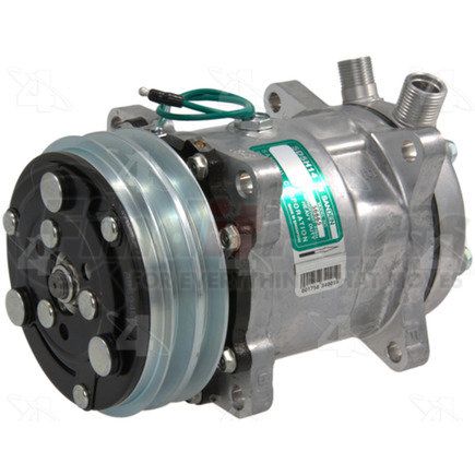 58666 by FOUR SEASONS - New Sanden/Sankyo SD5H14 Compressor w/ Clutch