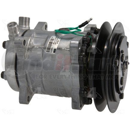 58649 by FOUR SEASONS - New Sanden/Sankyo SD5H14 Compressor w/ Clutch