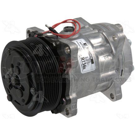 58706 by FOUR SEASONS - New Sanden/Sankyo SD7H15 Compressor w/ Clutch