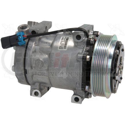 58708 by FOUR SEASONS - New Sanden/Sankyo SD7H15 Compressor w/ Clutch