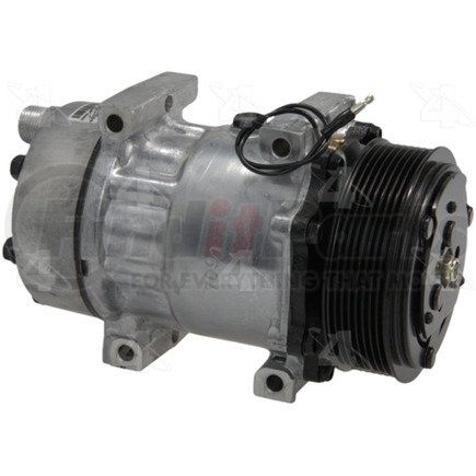 58702 by FOUR SEASONS - New Sanden/Sankyo SD7H15 Compressor w/ Clutch