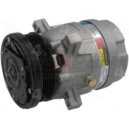 58777 by FOUR SEASONS - New GM V5  Compressor w/ Clutch