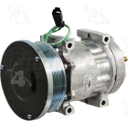 58778 by FOUR SEASONS - New Sanden/Sankyo SD7H15 Compressor w/ Clutch